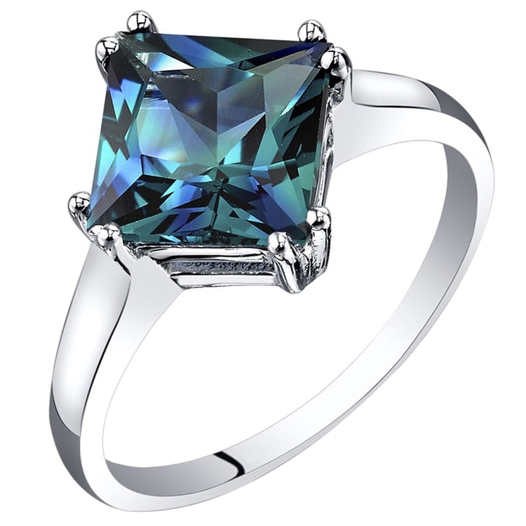 Zlatý prsten s princess alexandritem Ogden