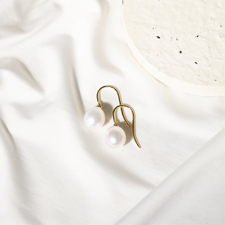 Zlatá perlová kolekce s 9-9.50mm perlami Eleni 138427