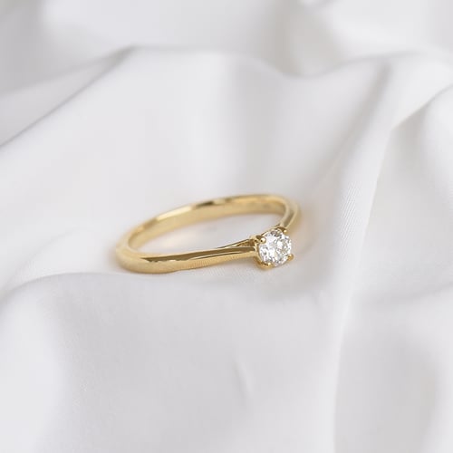 Prsten s výběrem karátové váhy lab-grown diamantu Glynn