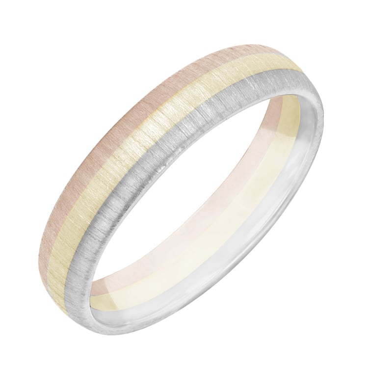 Snubní prsteny z kombinovaného zlata Zilien 97792