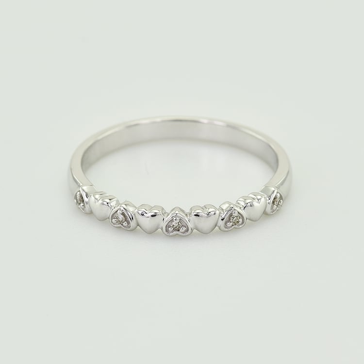 Prsten z bílého zlata 58430