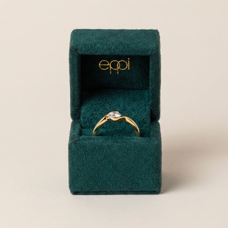 Rozvodový prsten s lab-grown diamantem Saffar 165106