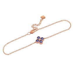 Tanzanitový náramek s diamantem Reith