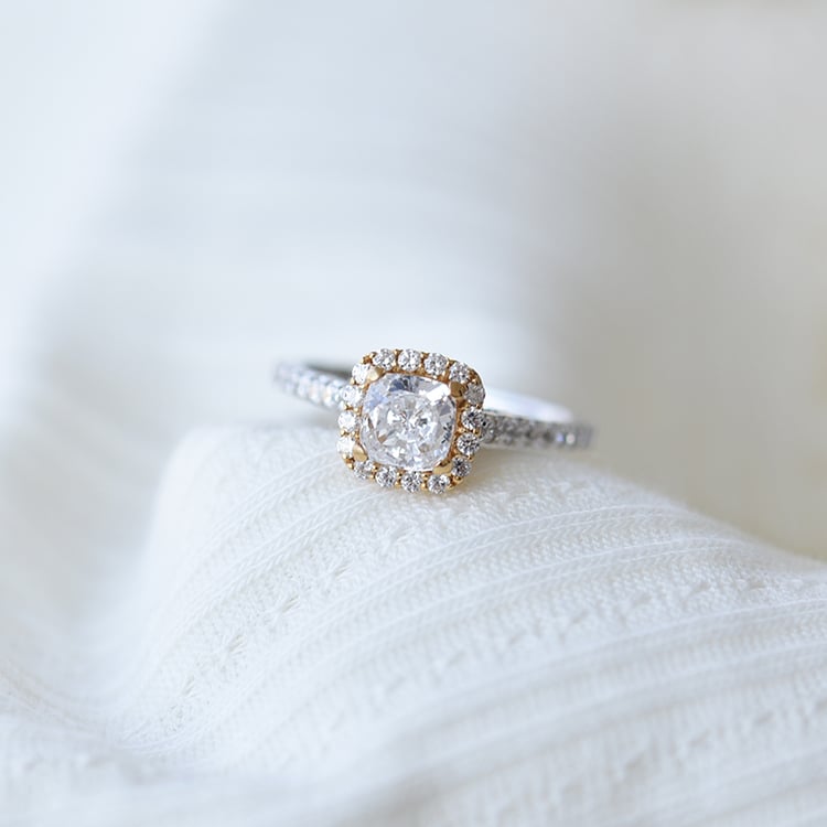 Prsten s diamanty 61226