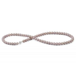 Jemný náhrdelník s levandulovými perlami Elodie