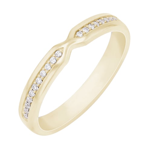 Eternity prsten s diamanty Asne