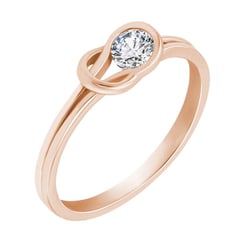 Zásnubní prsten s diamantem Cearah