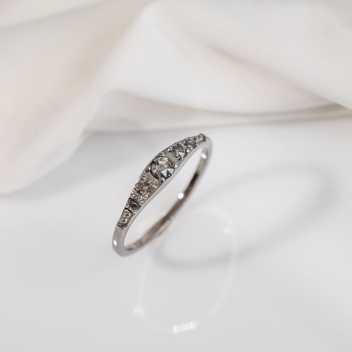 Prsten se salt and pepper diamanty Tamir