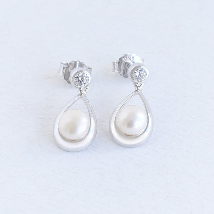 Perličkové náušnice 96437