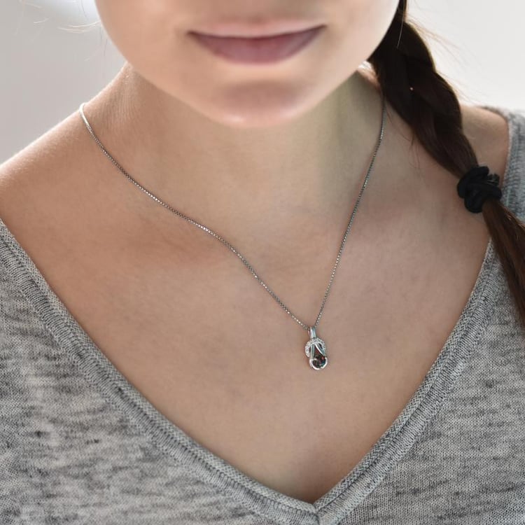 Opálový náhrdelník ze stříbra 40304