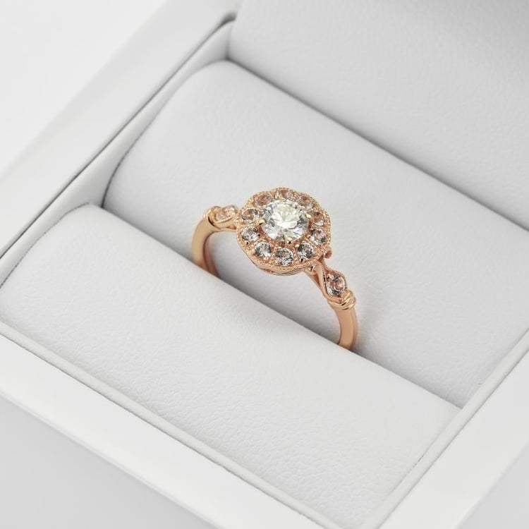 Vintage zásnubní prsten ze zlata 33982