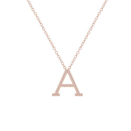 Personalizovaný náhrdelník s lab-grown diamanty Amira