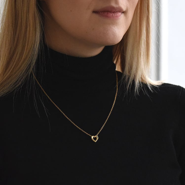 Přívěsek ve tvaru srdce 73072