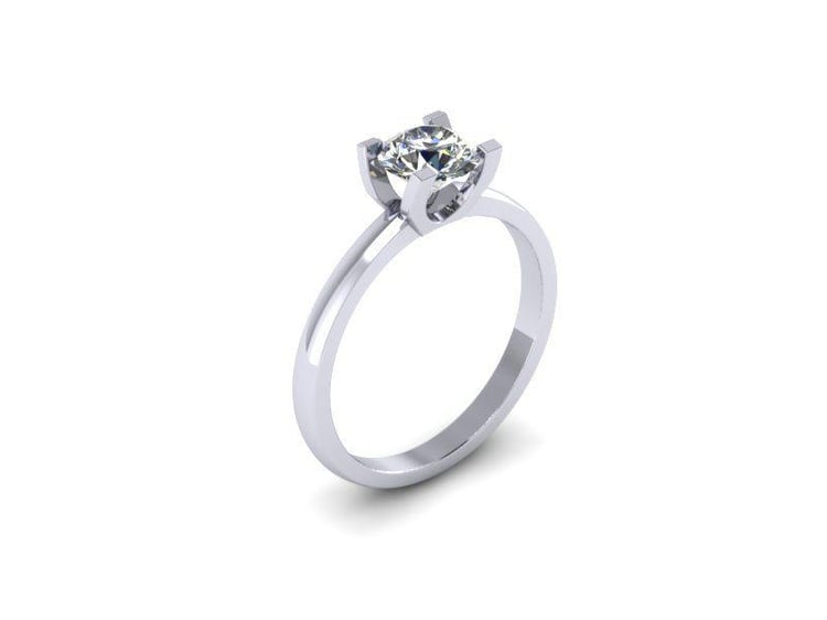 Diamantový prsten ze zlata Manjira 6733