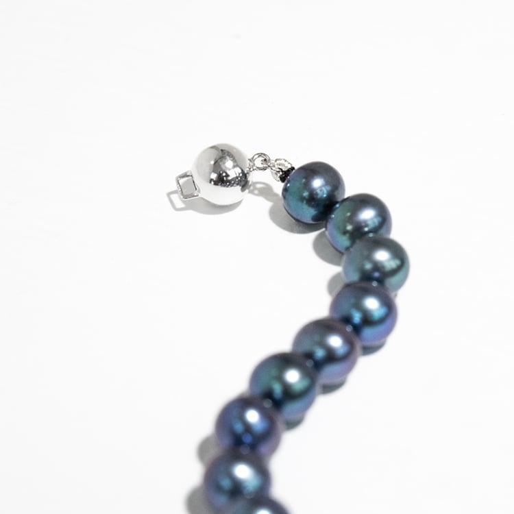 Zlatý perlový náramek Hina 128763