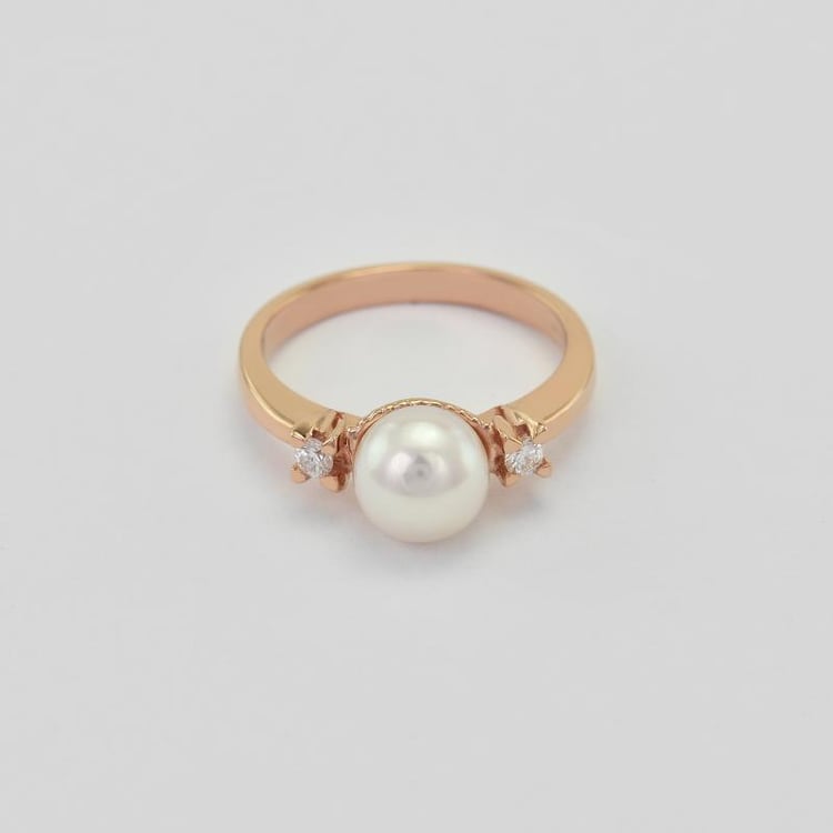 Elegantní perlový prsten 30839