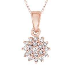 Elegantní přívěsek s diamanty Alger