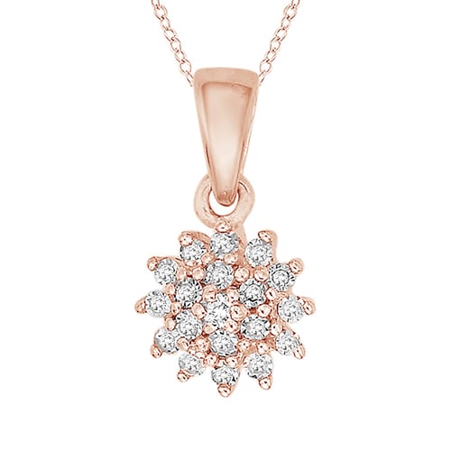 Elegantní přívěsek s diamanty Alger