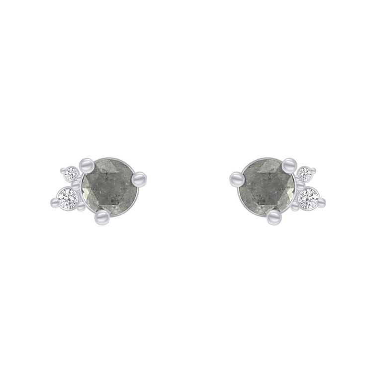 Zlaté cluster náušnice 69307