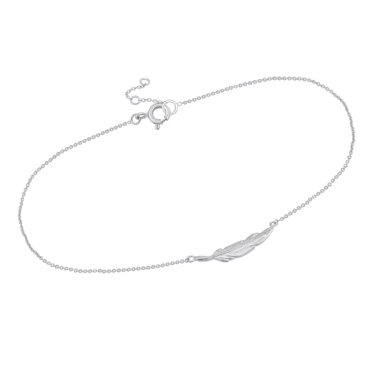 Stříbrný řetízek na nohu 