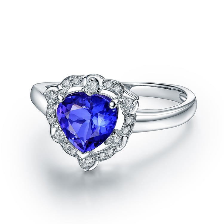 Prsten s tanzanitem 18624