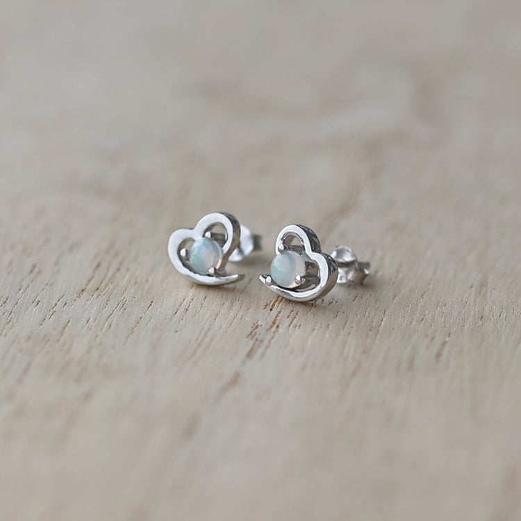 Stříbrné náušnice 59112