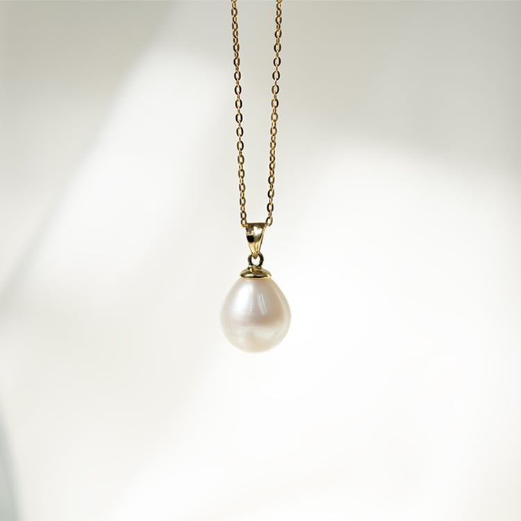 Zlatá perlová kolekce s 9-9.50mm perlami Eleni 138430