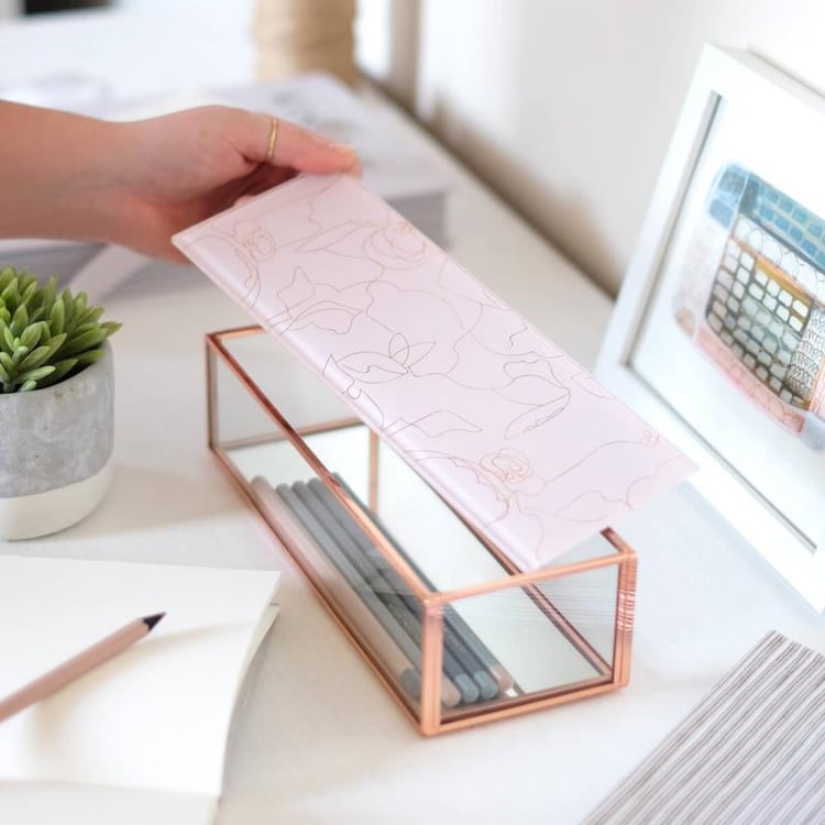 Skleněný box na doplňky 42543