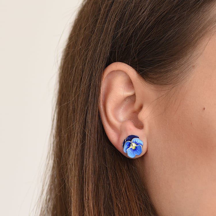 Náušnice fialky 64158