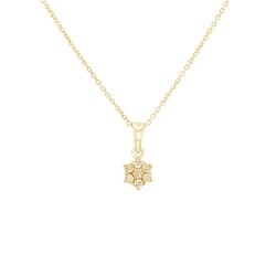 Decentní diamantový přívěsek Charlot