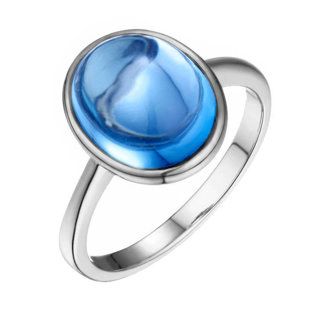 Zlatý topazový prsten Jariet