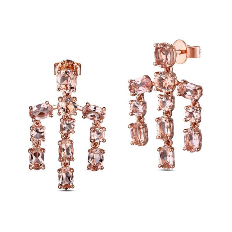 Morganitové náušnice 16944