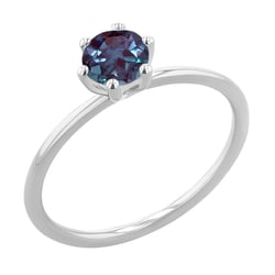 Zásnubní prsten s lab-grown alexandritem Birdie