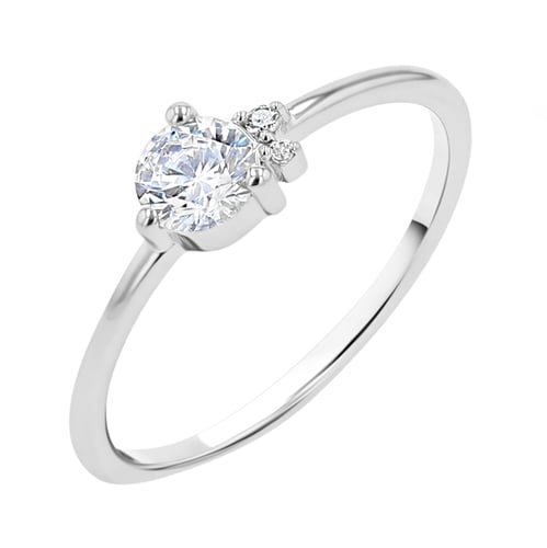 Cluster prsten s lab-grown diamanty Marine