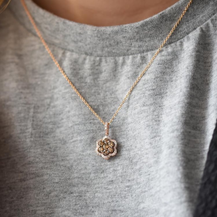 Náhrdelník květ 16659