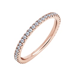 Eternity prsten ze zlata s 1.25mm diamanty Benjamin