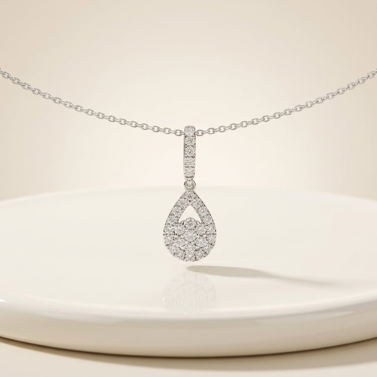 Romantický přívěsek s lab-grown diamanty Kai 171435