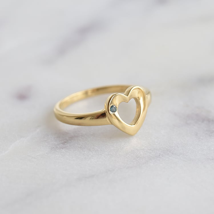 Pozlacený prsten 86114