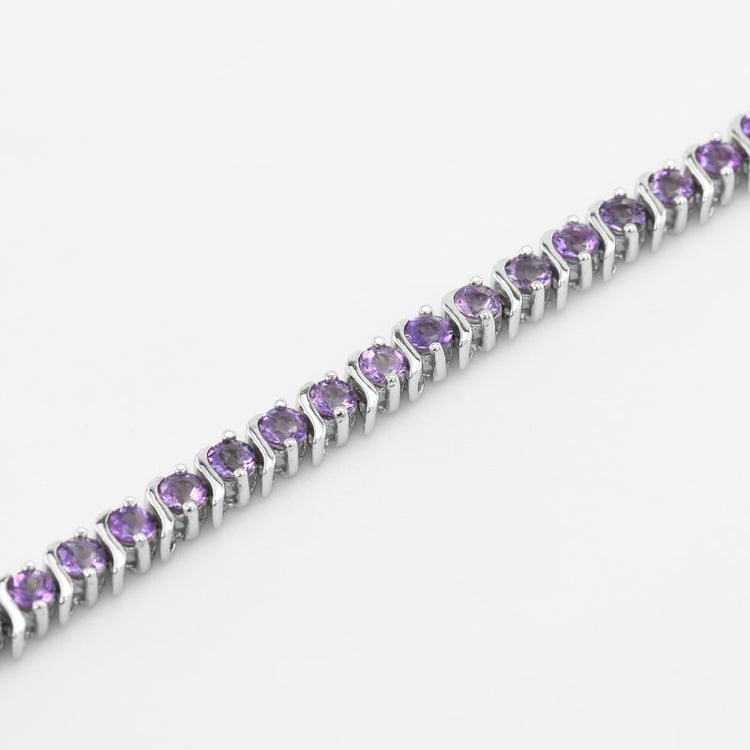 Ametystový náramek Same 10055