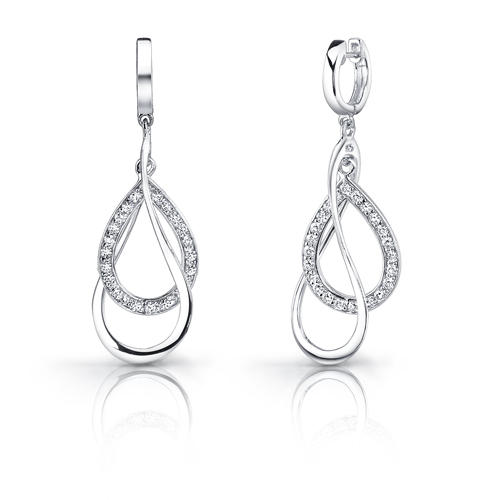 Kolekce se zirkony stříbrná 3373