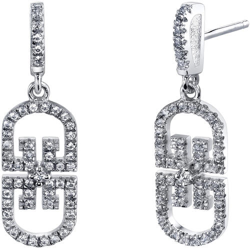 Pozlacené stříbrné náušnice