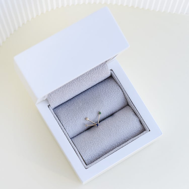 Zlaté náušnice 95201