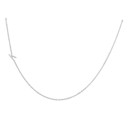 Náhrdelník s písmenkem a lab-grown diamanty Lupe