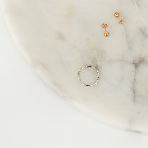 Minimalistický prsten s diamanty Tess