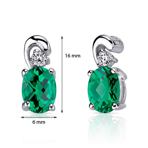 Náušnice se smaragdy 4882