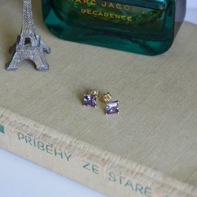 Zlaté náušnice 24659