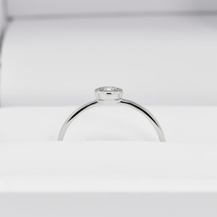 Zlatý zásnubní prsten 15571