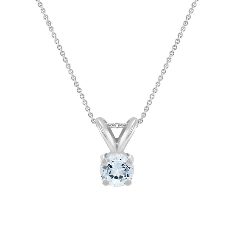 Přívěsek s akvamarínem 92657