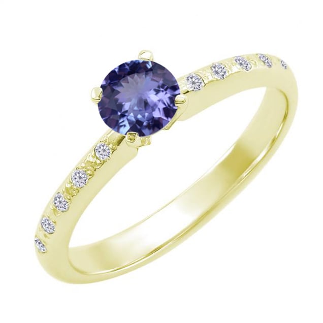 Prsten ze žlutého zlata 59697