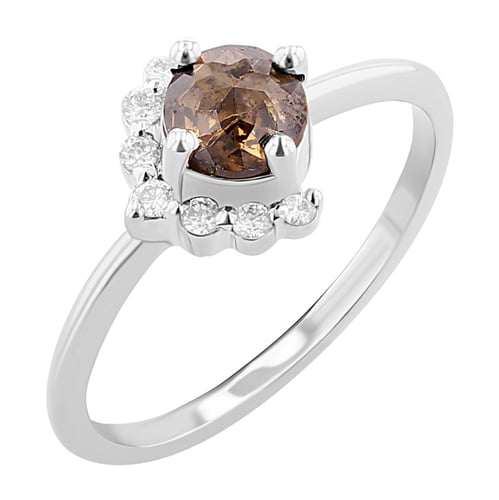 Prsten se salt and pepper diamantem Ammiel
